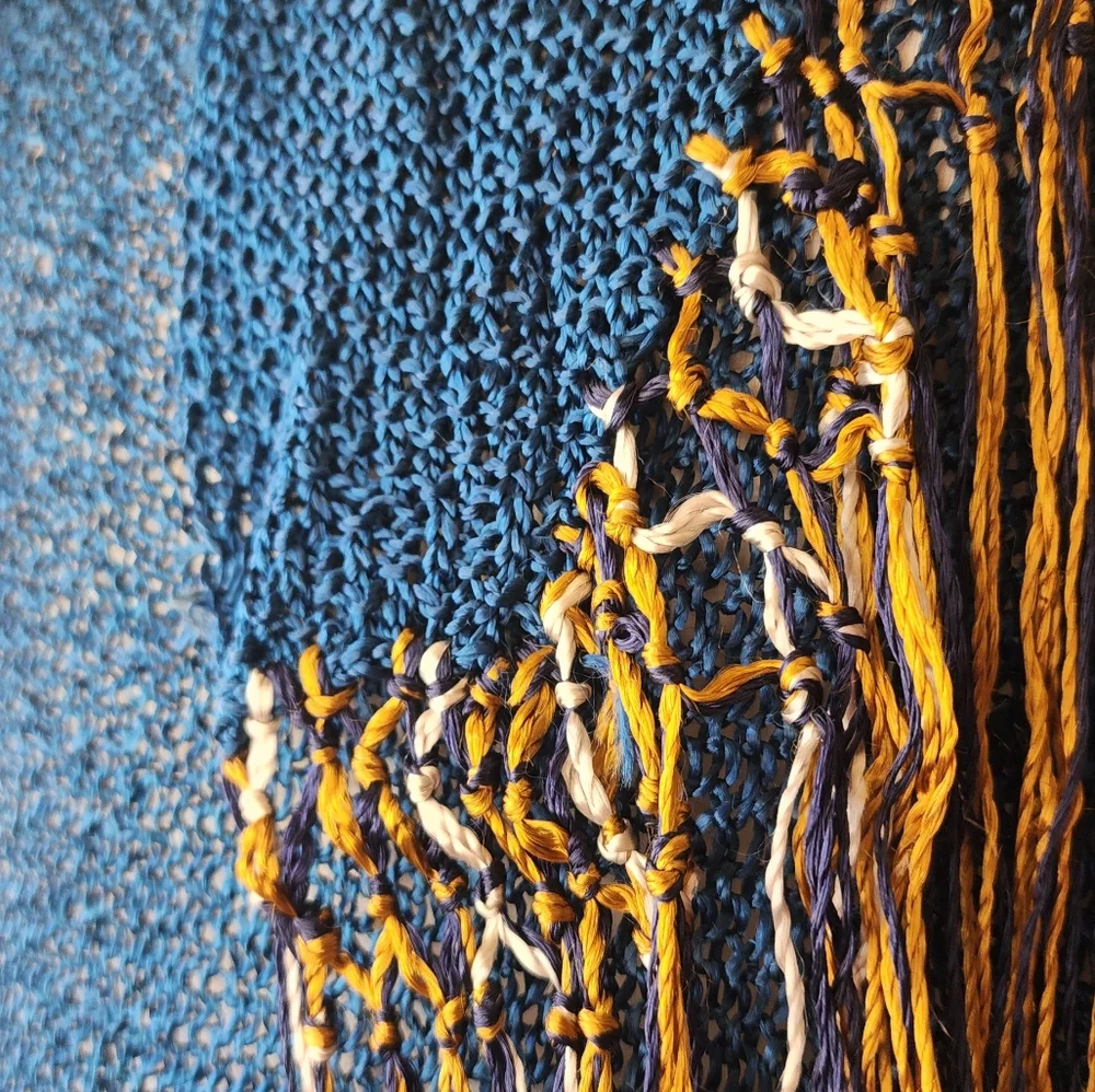 Vintage Antique 1930s piano shawl for emo fairy - Picture 12 of 16